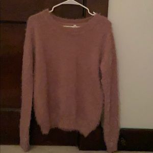 Purple/Violet fuzzy sweater